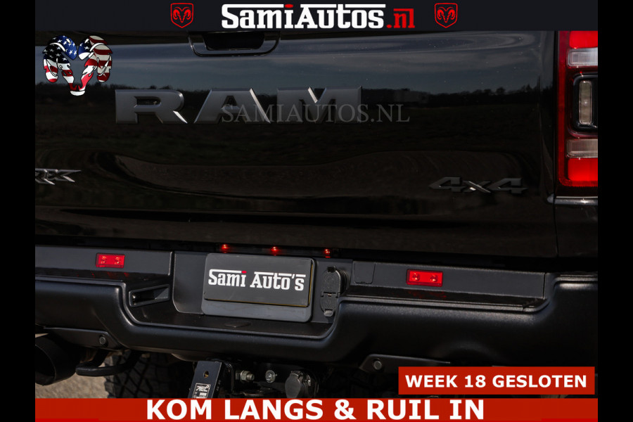 Dodge Ram TRX HELLCAT | 6.2 V8 712PK SUPERCHARGER | FULLY LOADED | CARBON | BLACK ON BLACK | CREW CAB | DUBBELE CABINE | 5 PERSOONS |