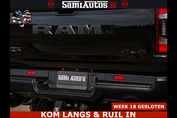 Dodge Ram TRX HELLCAT | 6.2 V8 712PK SUPERCHARGER | FULLY LOADED | CARBON | BLACK ON BLACK | CREW CAB | DUBBELE CABINE | 5 PERSOONS |