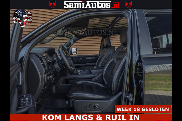 Dodge Ram TRX HELLCAT | 6.2 V8 712PK SUPERCHARGER | FULLY LOADED | CARBON | BLACK ON BLACK | CREW CAB | DUBBELE CABINE | 5 PERSOONS |