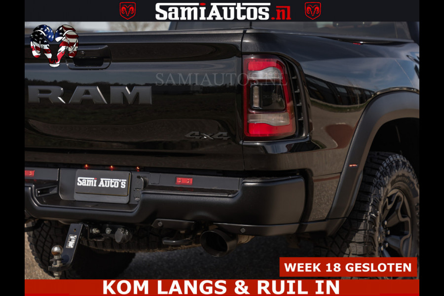 Dodge Ram TRX HELLCAT | 6.2 V8 712PK SUPERCHARGER | FULLY LOADED | CARBON | BLACK ON BLACK | CREW CAB | DUBBELE CABINE | 5 PERSOONS |