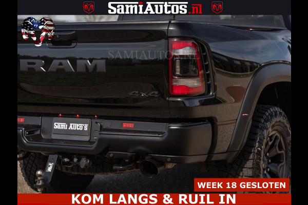 Dodge Ram TRX HELLCAT | 6.2 V8 712PK SUPERCHARGER | FULLY LOADED | CARBON | BLACK ON BLACK | CREW CAB | DUBBELE CABINE | 5 PERSOONS |