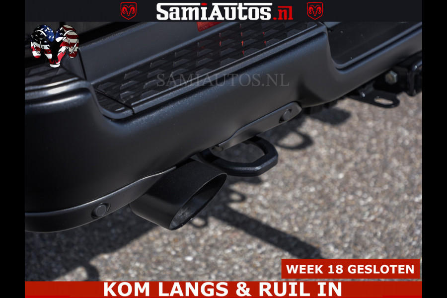 Dodge Ram TRX HELLCAT | 6.2 V8 712PK SUPERCHARGER | FULLY LOADED | CARBON | BLACK ON BLACK | CREW CAB | DUBBELE CABINE | 5 PERSOONS |