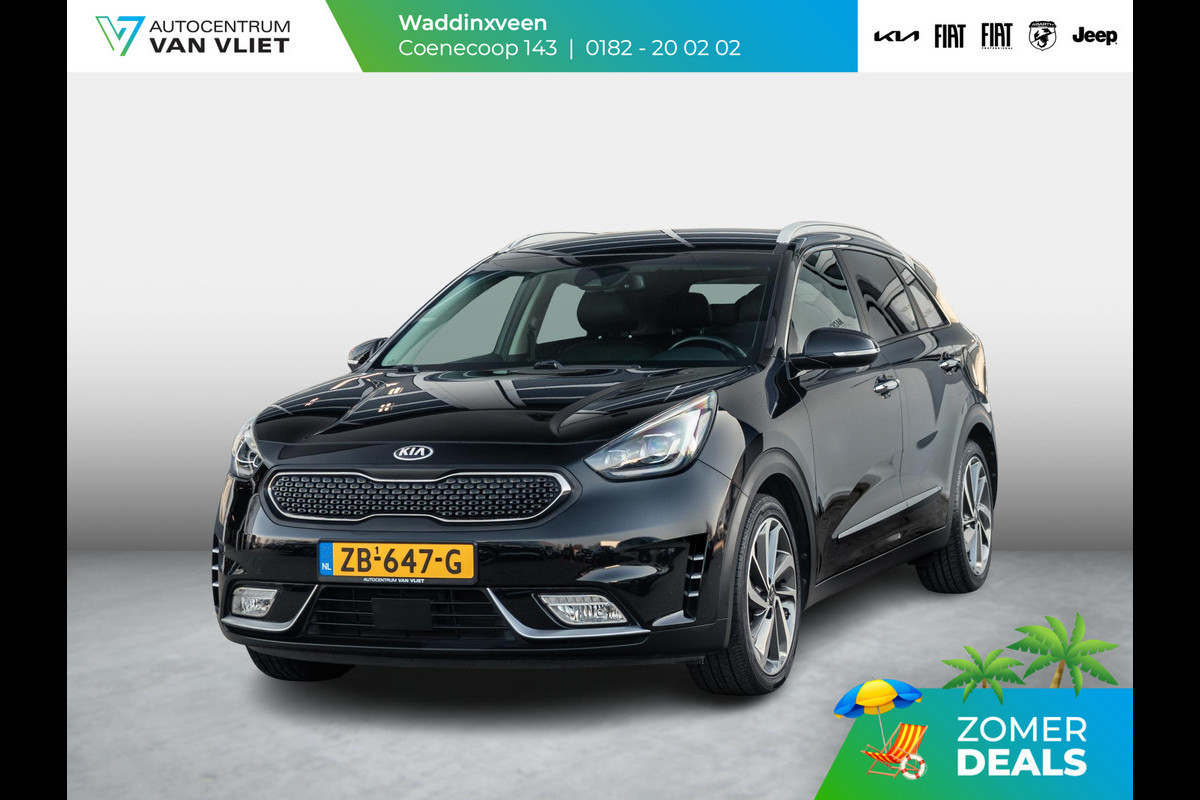 Kia Niro 1.6 GDi Hybrid ExecutiveLine l lederen bekleding l stoelverwarming en ventilatie l El. Verstelbare stoel met memory functie l