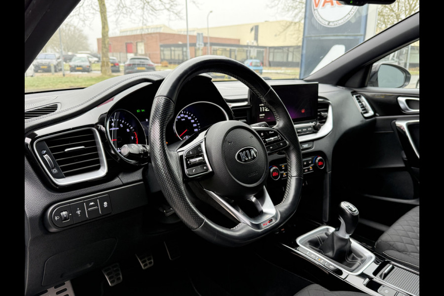 Kia Ceed Sportswagon BWJ 2021 | 1.0T 120PK GT-Line Business Edition |  LEER/STOF | NAVI | CLIMA | STOEL&STUUR VERW | CARPLAY | CAMERA |