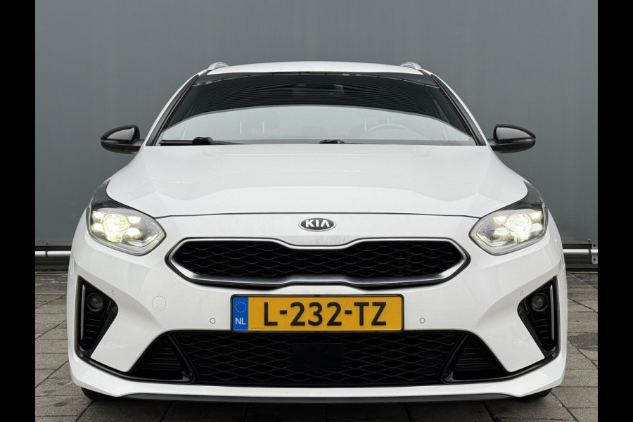 Kia Ceed Sportswagon BWJ 2021 | 1.0T 120PK GT-Line Business Edition |  LEER/STOF | NAVI | CLIMA | STOEL&STUUR VERW | CARPLAY | CAMERA |