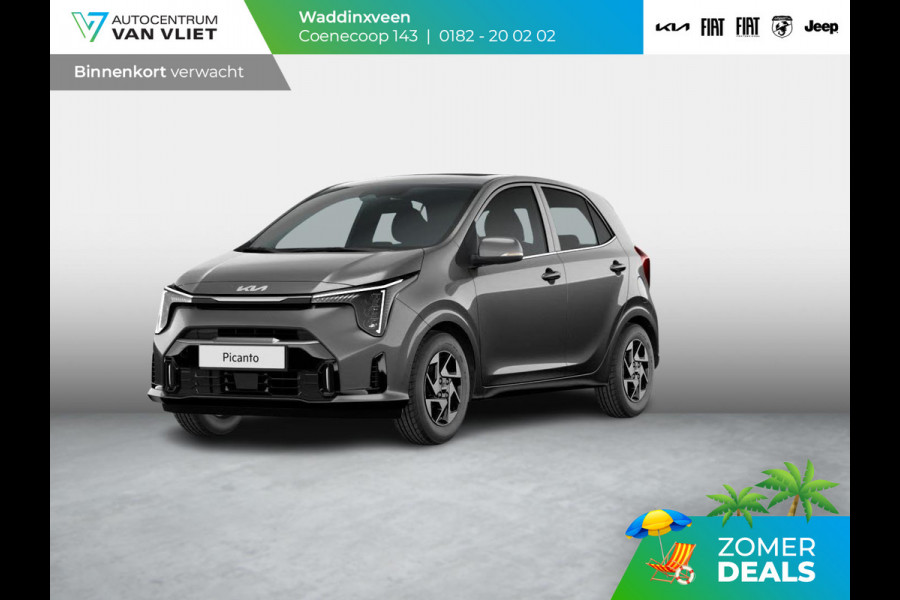 Kia Picanto 1.0 GDi DynamicPlusLine | Levering April | Navi | LM velgen | Cruise controle