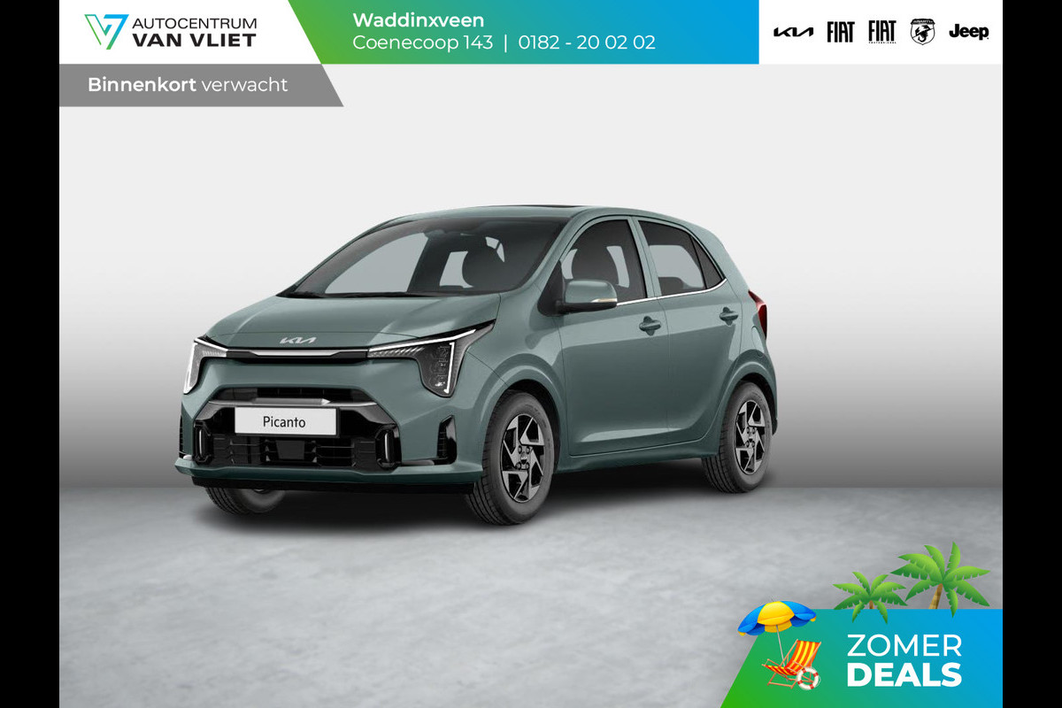 Kia Picanto 1.0 GDi DynamicPlusLine | Levering Augustus | Navi | LM velgen | Cruise controle