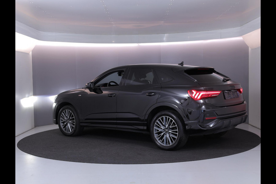 Audi Q3 Sportback 45 TFSI e S Edition 245pk | Navigatie | Lederen bekleding | Elektrisch verstelbare voorstoelen | 360° Camera | Adaptief demping systeem | S line interieur