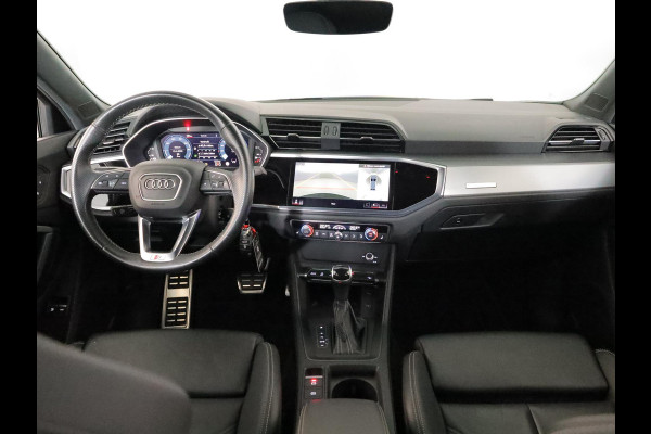 Audi Q3 Sportback 45 TFSI e S Edition 245pk | Navigatie | Lederen bekleding | Elektrisch verstelbare voorstoelen | 360° Camera | Adaptief demping systeem | S line interieur