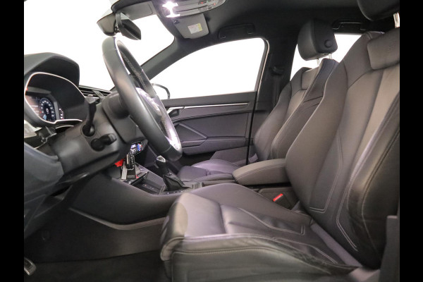 Audi Q3 Sportback 45 TFSI e S Edition 245pk | Navigatie | Lederen bekleding | Elektrisch verstelbare voorstoelen | 360° Camera | Adaptief demping systeem | S line interieur