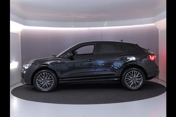 Audi Q3 Sportback 45 TFSI e S Edition 245pk | Navigatie | Lederen bekleding | Elektrisch verstelbare voorstoelen | 360° Camera | Adaptief demping systeem | S line interieur