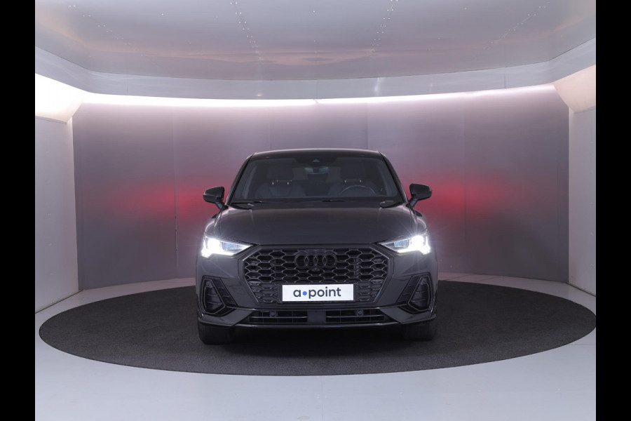 Audi Q3 Sportback 45 TFSI e S Edition 245pk | Navigatie | Lederen bekleding | Elektrisch verstelbare voorstoelen | 360° Camera | Adaptief demping systeem | S line interieur