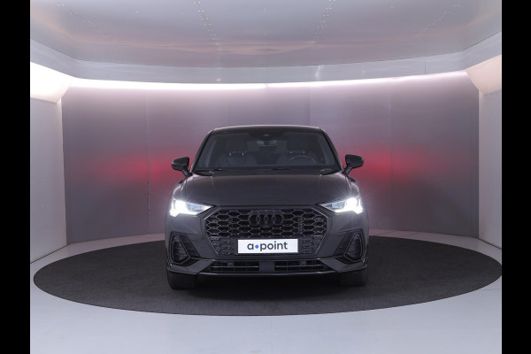 Audi Q3 Sportback 45 TFSI e S Edition 245pk | Navigatie | Lederen bekleding | Elektrisch verstelbare voorstoelen | 360° Camera | Adaptief demping systeem | S line interieur