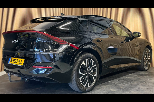 Kia Ev6 GT-Line 77.4 kWh|100% SOH|FULL OPTION|AFN. TREKHAAK|PANO|STOELVERW+VENT|STUURVERW.|360+3D CAMERA|CARPLAY|INCL.BTW|1e EIG.|