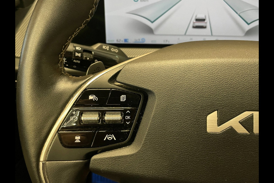 Kia Ev6 GT-Line 77.4 kWh|100% SOH|FULL OPTION|AFN. TREKHAAK|PANO|STOELVERW+VENT|STUURVERW.|360+3D CAMERA|CARPLAY|INCL.BTW|1e EIG.|