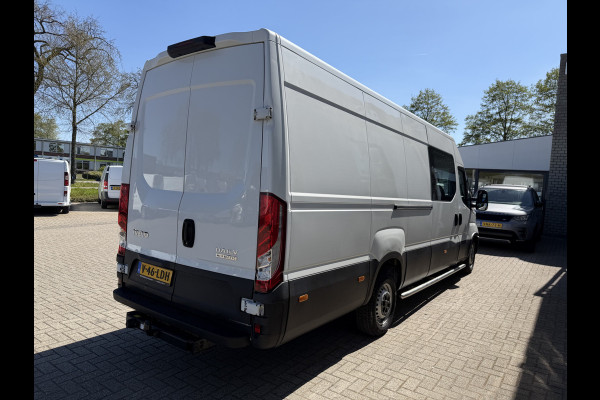 Iveco Daily 35S14V 2.3 automaat 410 L4H2 DC 6 persoons / vaste prijs rijklaar € 29.950 ex btw / ideale motorsport bus / euro 6 / bpm vrij / cruise en climate control / trekhaak 3500 kg !