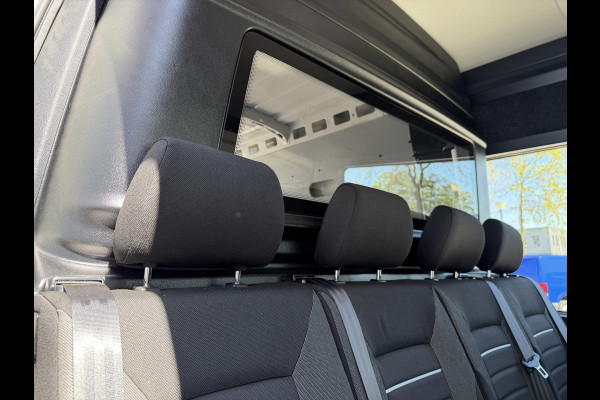 Iveco Daily 35S14V 2.3 automaat 410 L4H2 DC 6 persoons / vaste prijs rijklaar € 29.950 ex btw / ideale motorsport bus / euro 6 / bpm vrij / cruise en climate control / trekhaak 3500 kg !