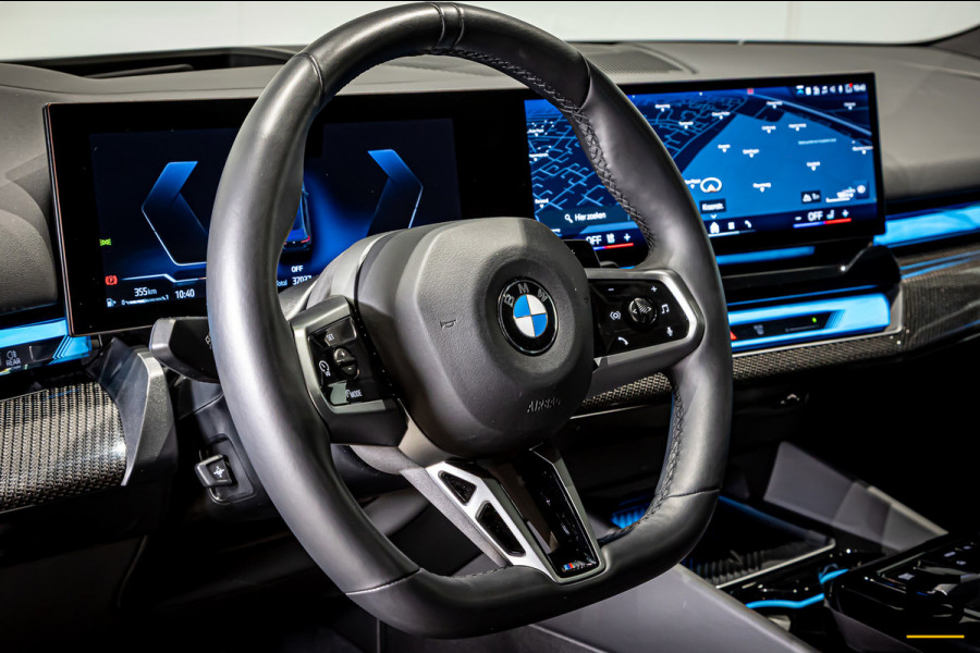 BMW 5 Serie Touring 520i|M-sport|Pano|H&K|Fis €68.000|1e eig
