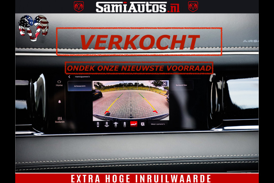 Dodge Ram Limited Night High Output 540HP 706Nm | Massage + Full Option | De Meest Luxe en Volle Pick-Up in zijn Klasse | Comfortabele Dubbele Cabine met Royale 5 Zitplaatsen | BPM vrij | Nu Leverbaar uit Voorraad | Voorraad Nr 2352 - 7649