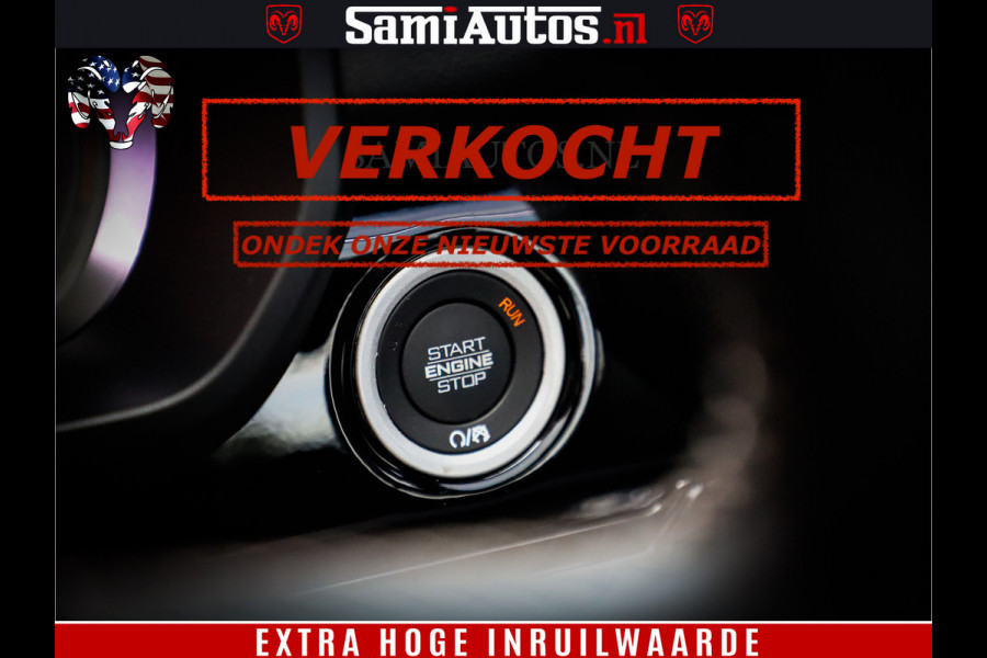 Dodge Ram Limited Night High Output 540HP 706Nm | Massage + Full Option | De Meest Luxe en Volle Pick-Up in zijn Klasse | Comfortabele Dubbele Cabine met Royale 5 Zitplaatsen | BPM vrij | Nu Leverbaar uit Voorraad | Voorraad Nr 2352 - 7649