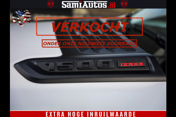 Dodge Ram Limited Night High Output 540HP 706Nm | Massage + Full Option | De Meest Luxe en Volle Pick-Up in zijn Klasse | Comfortabele Dubbele Cabine met Royale 5 Zitplaatsen | BPM vrij | Nu Leverbaar uit Voorraad | Voorraad Nr 2352 - 7649
