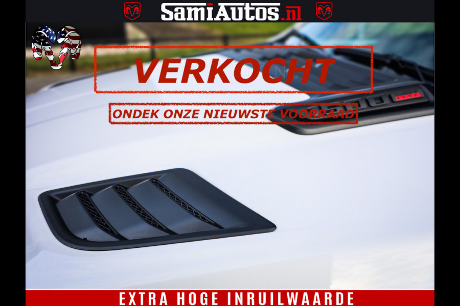 Dodge Ram Limited Night High Output 540HP 706Nm | Massage + Full Option | De Meest Luxe en Volle Pick-Up in zijn Klasse | Comfortabele Dubbele Cabine met Royale 5 Zitplaatsen | BPM vrij | Nu Leverbaar uit Voorraad | Voorraad Nr 2352 - 7649
