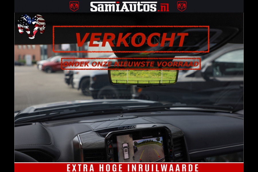 Dodge Ram Limited Night High Output 540HP 706Nm | Massage + Full Option | De Meest Luxe en Volle Pick-Up in zijn Klasse | Comfortabele Dubbele Cabine met Royale 5 Zitplaatsen | BPM vrij | Nu Leverbaar uit Voorraad | Voorraad Nr 2352 - 7649