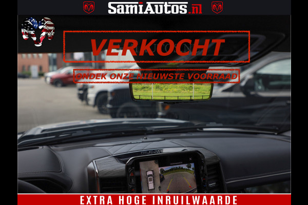 Dodge Ram Limited Night High Output 540HP 706Nm | Massage + Full Option | De Meest Luxe en Volle Pick-Up in zijn Klasse | Comfortabele Dubbele Cabine met Royale 5 Zitplaatsen | BPM vrij | Nu Leverbaar uit Voorraad | Voorraad Nr 2352 - 7649