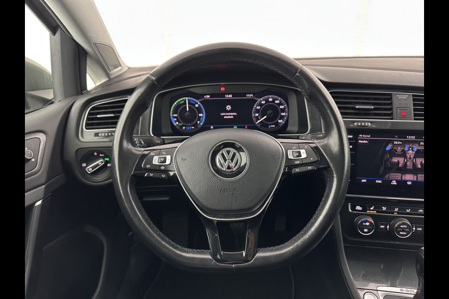 Volkswagen e-Golf E-DITION (INCL-BTW) *HEATPUMP | LEATHER | ADAPTIVE-CRUISE | FULL-LED | DYNAUDIO | DIGI-COCKPIT | NAVI-FULLMAP | CAMERA | KEYLESS | AMBIENT-LIGHT | DAB | ECC | CCS-FASTLOADER | PDC | 17''ALU*