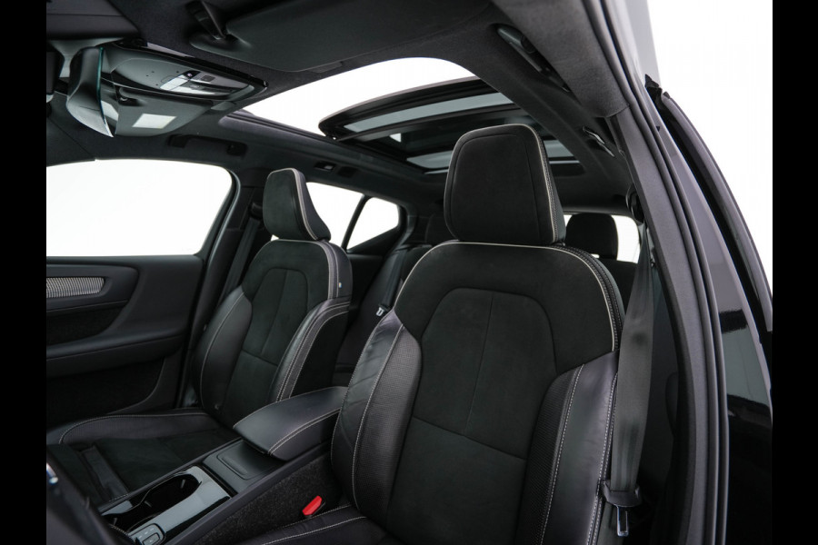 Volvo XC40 Recharge P8 AWD R-Design [ 3-Fase ] (INCL.BTW) Aut. *PANO | LEATHER-ALCANTARA | ADAPTIVE-CRUISE | DIGI-COCKPIT | FULL-LED | CAMERA | NAVI-FULLMAP | ECC | PDC | KEYLESS | HEATED-SPORTSEATS | TOWBAR | 19''ALU*