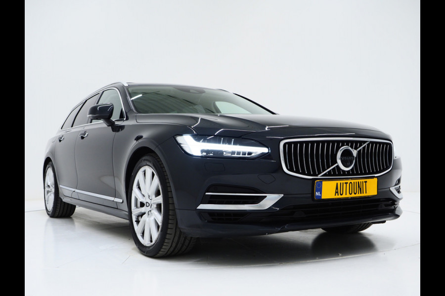 Volvo V90 2.0 T8 AWD Inscription | Panoramadak | Massage | Pilot Assist | HUD | Leder | Keyless | 360 | BLIS | Carplay