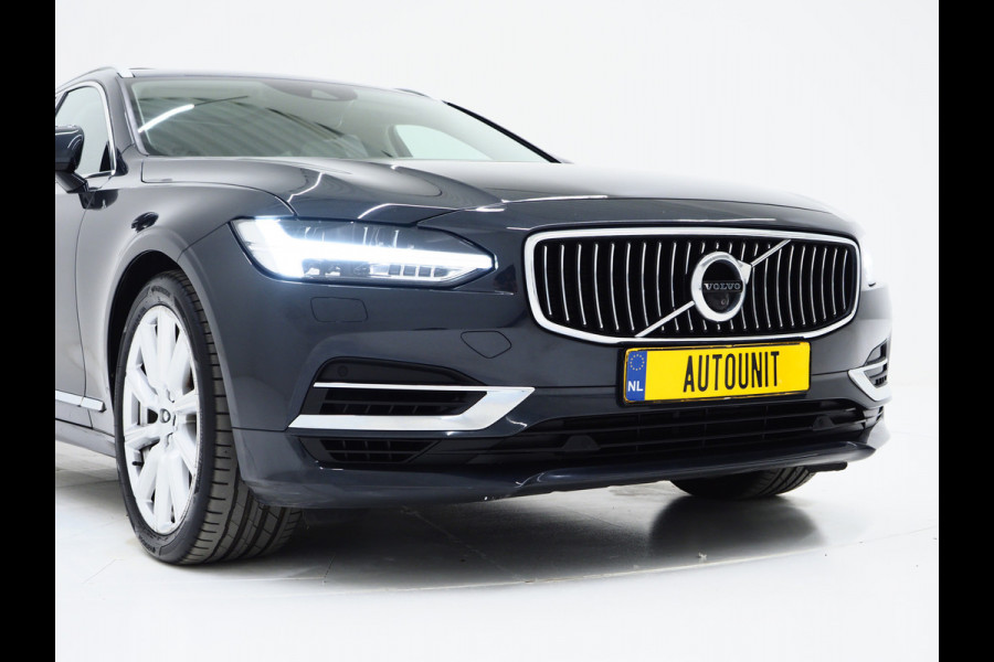 Volvo V90 2.0 T8 AWD Inscription | Panoramadak | Massage | Pilot Assist | HUD | Leder | Keyless | 360 | BLIS | Carplay