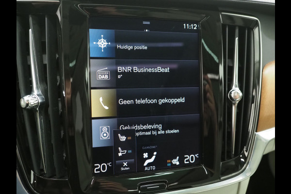 Volvo V90 2.0 T8 AWD Inscription | Panoramadak | Massage | Pilot Assist | HUD | Leder | Keyless | 360 | BLIS | Carplay