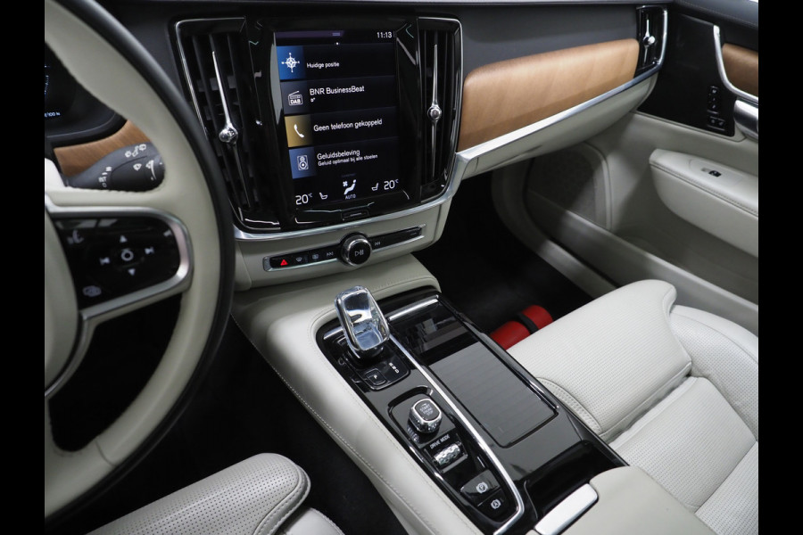 Volvo V90 2.0 T8 AWD Inscription | Panoramadak | Massage | Pilot Assist | HUD | Leder | Keyless | 360 | BLIS | Carplay