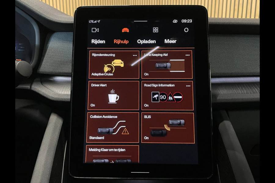 Polestar 2 Long Range Dual Motor Plus Pilot 78kWh|90,35% SOH|TREKHAAK|PANO|MEMORY|360+V+A-CAMERA|STOEL,STUURVERW|ACC|INCL|1 EIG|NL