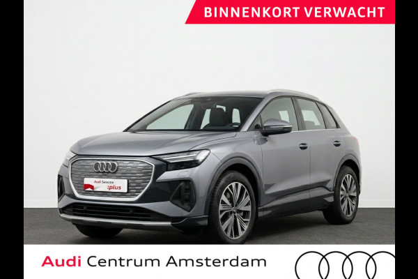 Audi Q4 e-tron 40 Launch edition Advanced 77 kWh 204pk | Navigatie | Verwarmbare voorstoelen | 19 inch Lichtmetalen velgen | Parkeersensoren voor en achter