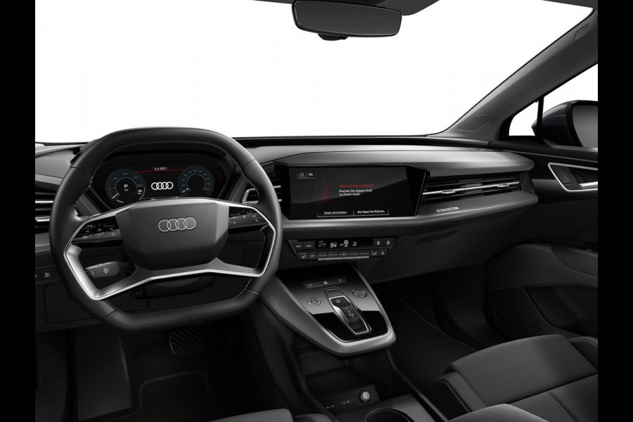 Audi Q4 e-tron 40 Launch edition Advanced 77 kWh 204pk | Navigatie | Verwarmbare voorstoelen | 19 inch Lichtmetalen velgen | Parkeersensoren voor en achter