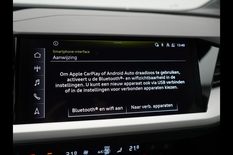 Audi Q4 e-tron 50 quattro Advanced edition 77 kWh 300pk Dealer O.H. | Apple Carplay | Voorstoelen Verwarmd | Navigatie Plus | 19"L.M | LED | Cruise Control | DAB | Virtual |