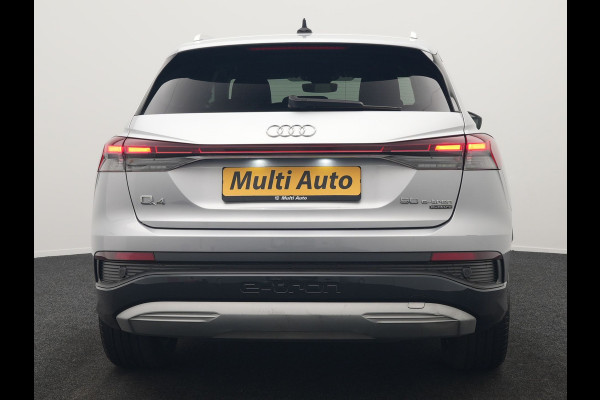 Audi Q4 e-tron 50 quattro Advanced edition 77 kWh 300pk Dealer O.H. | Apple Carplay | Voorstoelen Verwarmd | Navigatie Plus | 19"L.M | LED | Cruise Control | DAB | Virtual |