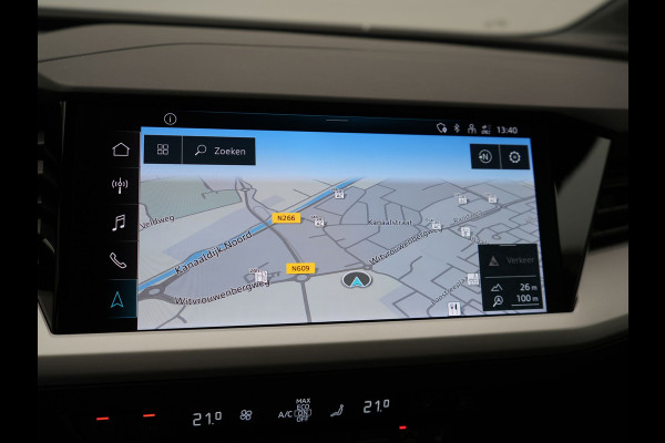 Audi Q4 e-tron 50 quattro Advanced edition 77 kWh 300pk Dealer O.H. | Apple Carplay | Voorstoelen Verwarmd | Navigatie Plus | 19"L.M | LED | Cruise Control | DAB | Virtual |