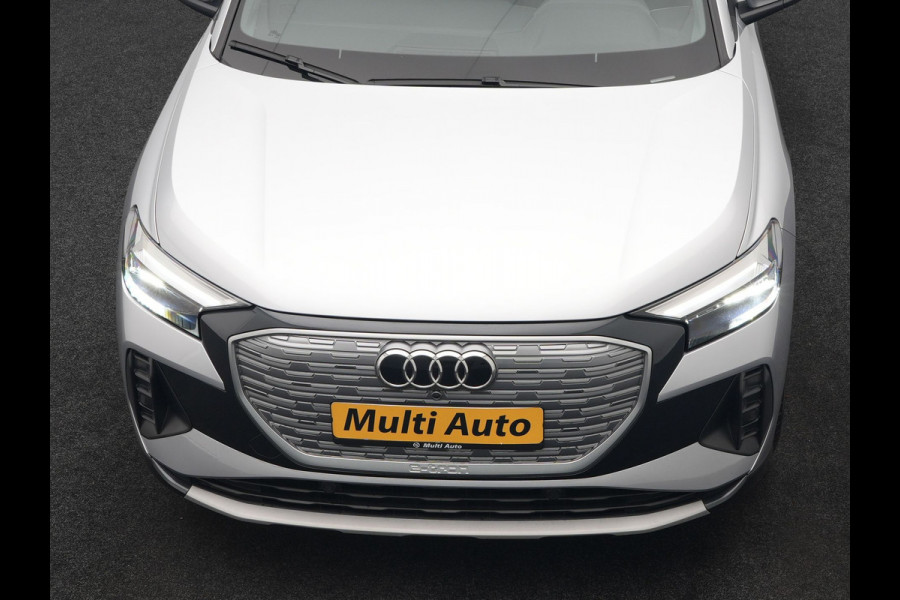 Audi Q4 e-tron 50 quattro Advanced edition 77 kWh 300pk Dealer O.H. | Apple Carplay | Voorstoelen Verwarmd | Navigatie Plus | 19"L.M | LED | Cruise Control | DAB | Virtual |