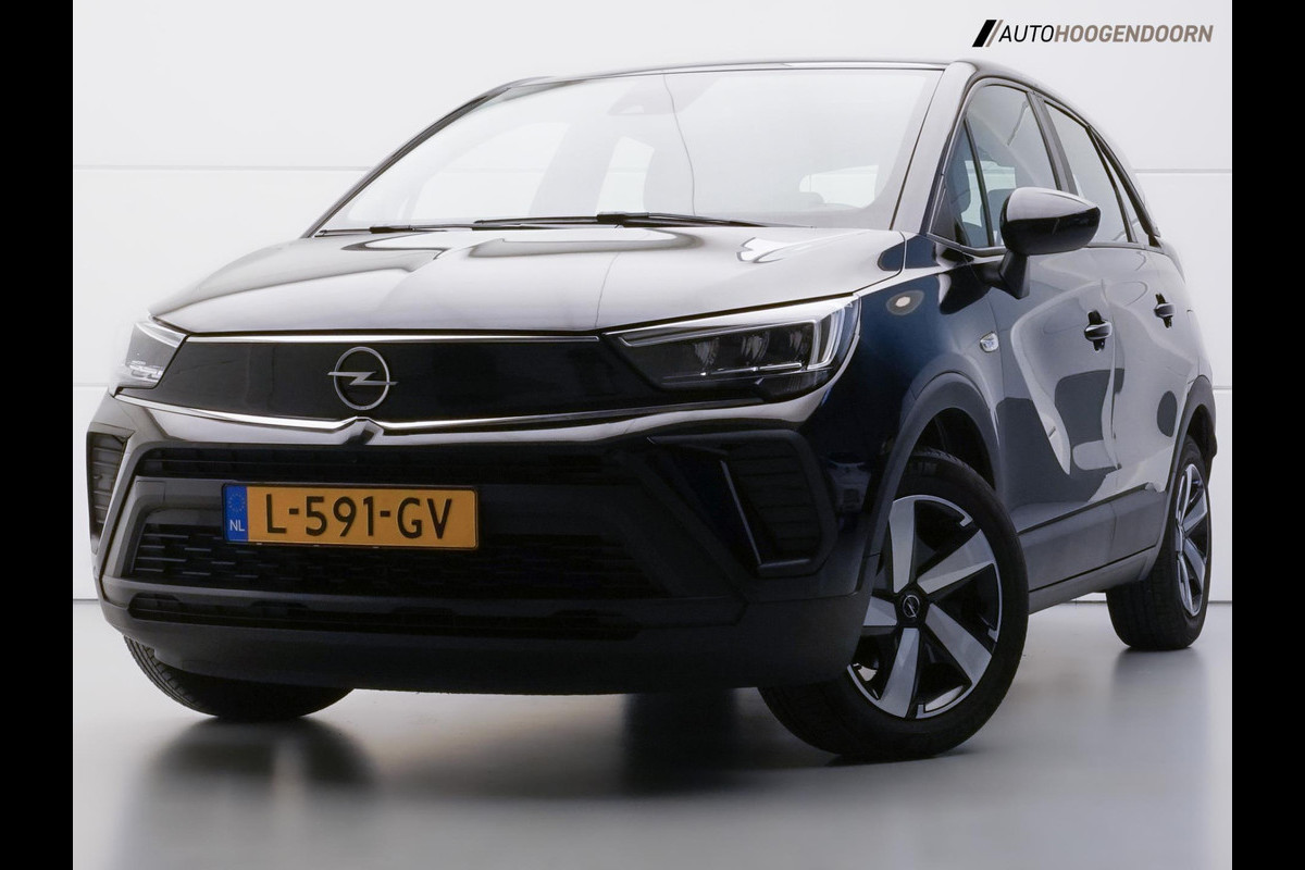 Opel Crossland 1.2 Edition Luxe (APPLE CAPLAY,CRUISE CONTROL,LANE ASSIST,AIRCO,NAVIGATIE,LED,COMFORTSTOELEN,TOPCONDITIE)