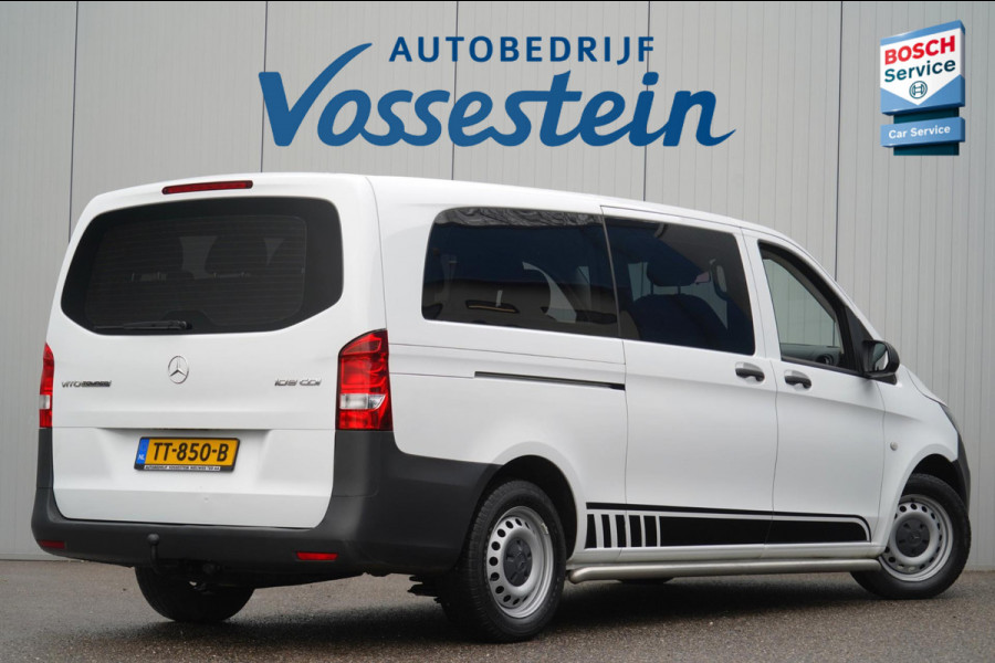 Mercedes-Benz Vito Tourer 109 BlueTEC Base Extra Lang / 9 Persoons / 30dkm NAP / Airco / Trekhaak / Ex. BTW & BPM