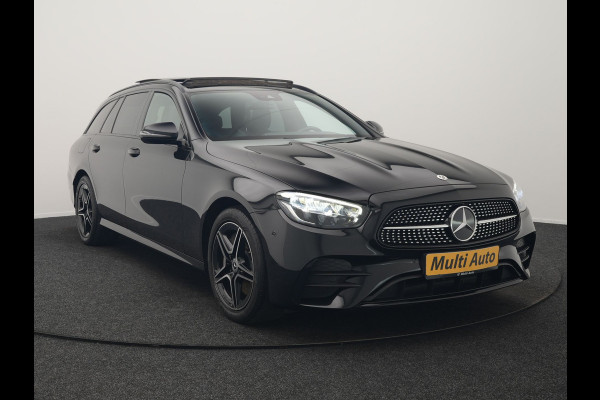Mercedes-Benz E-Klasse Estate 300 e AMG Line PHEV 320pk Dealer O.H. | Panodak | Camera | Alcantara Sportstoelen Verwarmd | Sfeerverlichting | Blis | Apple Carplay | Night Pakket | Virtual | Navigatie | DAB | Plug In Hybrid |