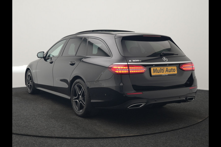 Mercedes-Benz E-Klasse Estate 300 e AMG Line PHEV 320pk Dealer O.H. | Panodak | Camera | Alcantara Sportstoelen Verwarmd | Sfeerverlichting | Blis | Apple Carplay | Night Pakket | Virtual | Navigatie | DAB | Plug In Hybrid |