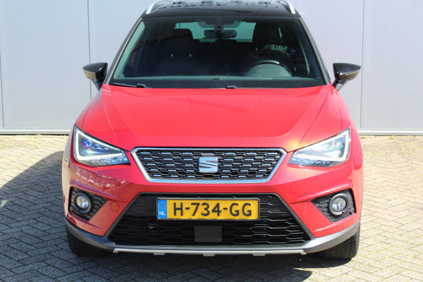 Seat Arona 1.0-115pk TSI Xcellence Business Intense AUTOMAAT ! Gun uzelf het plezier en comfort van een automaat ! Autm. airco dual, cruise cntrl, LM wielen, keyless entry-keyless go, camera, parkeersensoren v en a, dodehoek ass., LED verl., navigatie, telefoonvoorb. etc