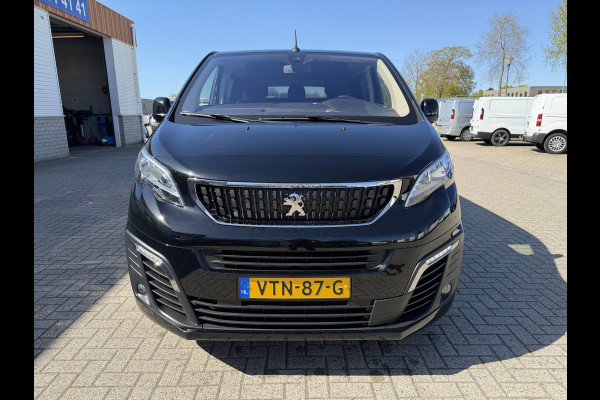 Peugeot Expert 2.0 BlueHDI 177pk automaat S&S L3H1 DC 5 persoons / vaste prijs rijklaar € 27.950 ex btw / lease vanaf € 456 / dubbele schuifdeur / euro 6 / bpm vrij / airco / cruise / navi / trekhaak !