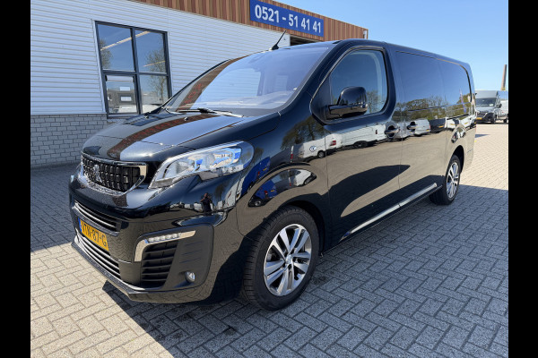 Peugeot Expert 2.0 BlueHDI 177pk automaat S&S L3H1 DC 5 persoons / vaste prijs rijklaar € 27.950 ex btw / lease vanaf € 456 / dubbele schuifdeur / euro 6 / bpm vrij / airco / cruise / navi / trekhaak !