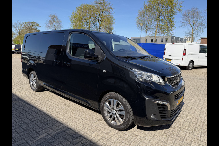 Peugeot Expert 2.0 BlueHDI 177pk automaat S&S L3H1 DC 5 persoons / vaste prijs rijklaar € 27.950 ex btw / lease vanaf € 456 / dubbele schuifdeur / euro 6 / bpm vrij / airco / cruise / navi / trekhaak !