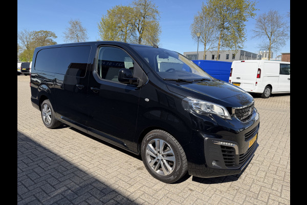 Peugeot Expert 2.0 BlueHDI 177pk automaat S&S L3H1 DC 5 persoons / vaste prijs rijklaar € 27.950 ex btw / lease vanaf € 456 / dubbele schuifdeur / euro 6 / bpm vrij / airco / cruise / navi / trekhaak !